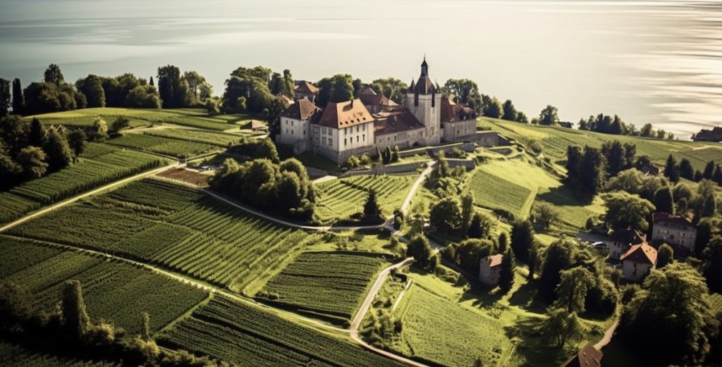 propriété vaudoise avec terrain préempté