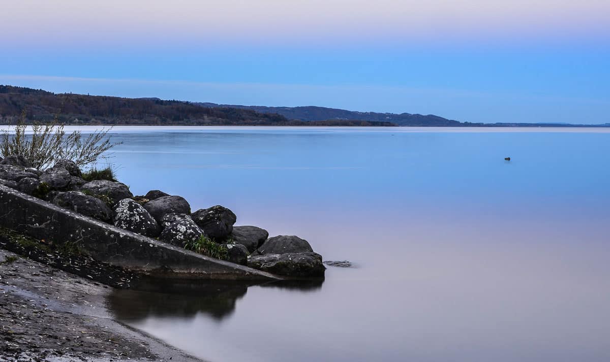 La plage d'Yverdon les Bains