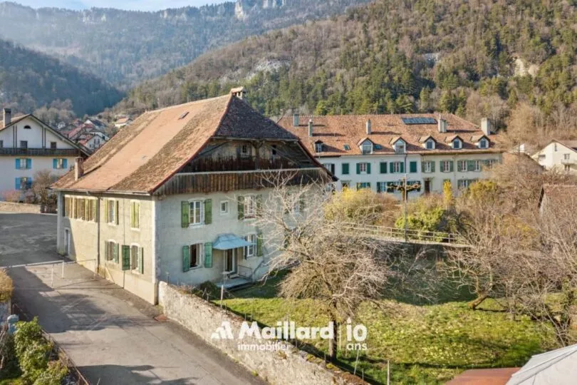 Appartement de 2.5 pièces à rénover à Baulmes
