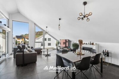 Photo 1 de l'annonce 1590130 - 3.5 pièces de 97m2 en attique avec jardin privatif