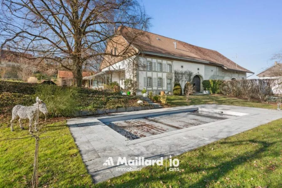 Maison 6.5 pièces à Orzens entièrement rénové avec appartement indépendant