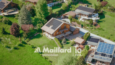 Photo 1 de l'annonce 1596762 - vue lac et montagnes – superbe chalet rénové à saint-george