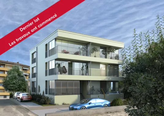 Dernier lot – Appartement Minérgie de 3.5 pièces à Yverdon-les-Bains