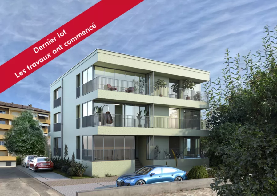 Dernier lot – Appartement Minérgie de 3.5 pièces à Yverdon-les-Bains