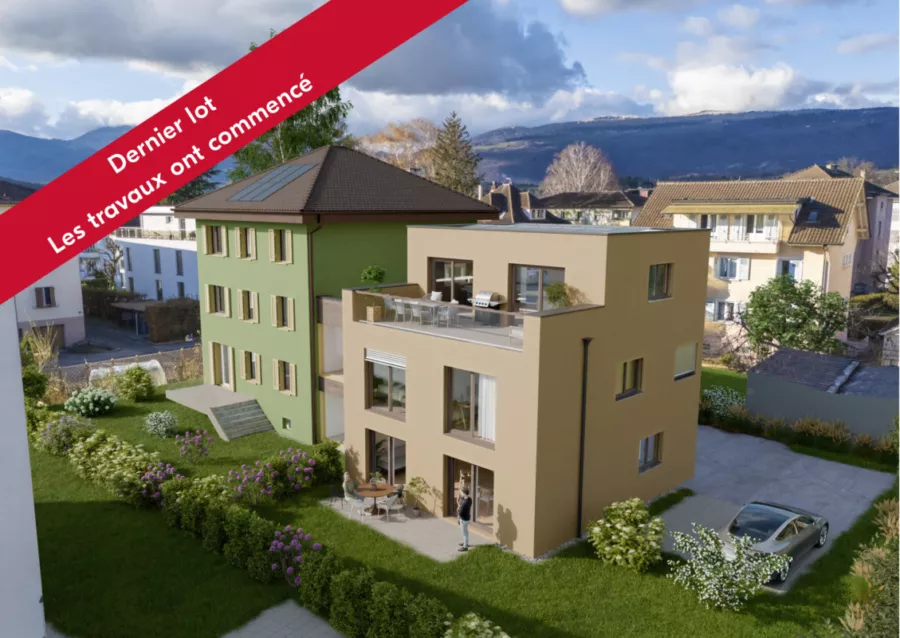 Le chantier a débuté – Duplex 4.5 pièces à Yverdon-les-Bains