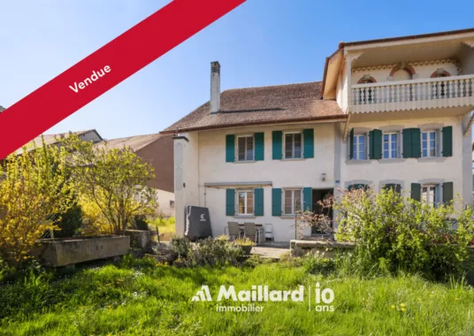 Maison de village 4.5 pièces à Bussy FR
