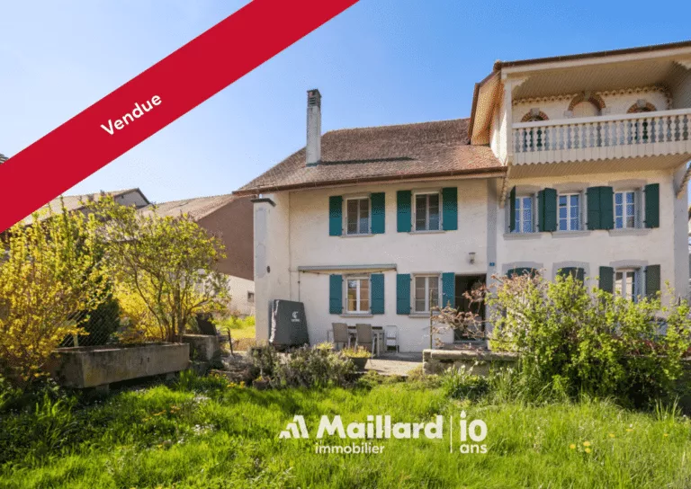 Maison de village 4.5 pièces à Bussy FR
