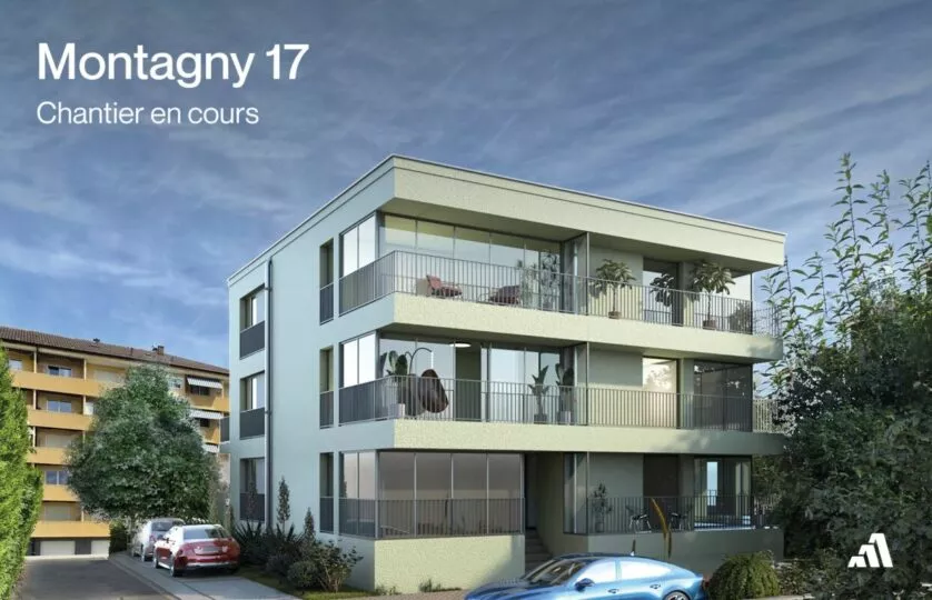 Yverdon – Appartement Minergie 3.5 pièces au 1er