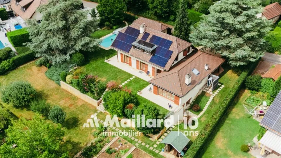 Villa de prestige à Trélex – Terrain généreux et cadre unique