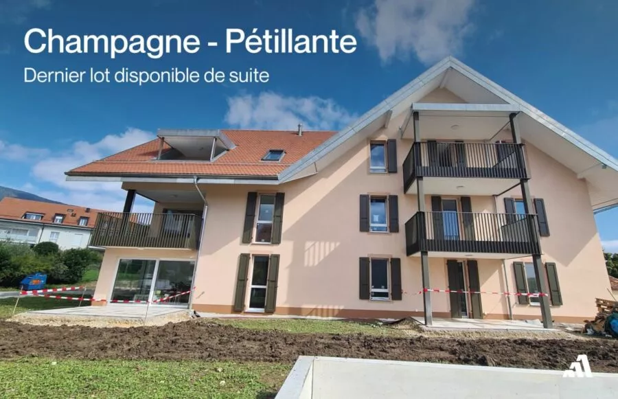 Champagne – Appartement 3.5 pièces disponible de suite