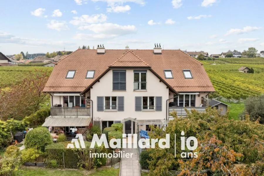 Superbe appartement de 4.5 pièces à Etoy avec vue sur le lac