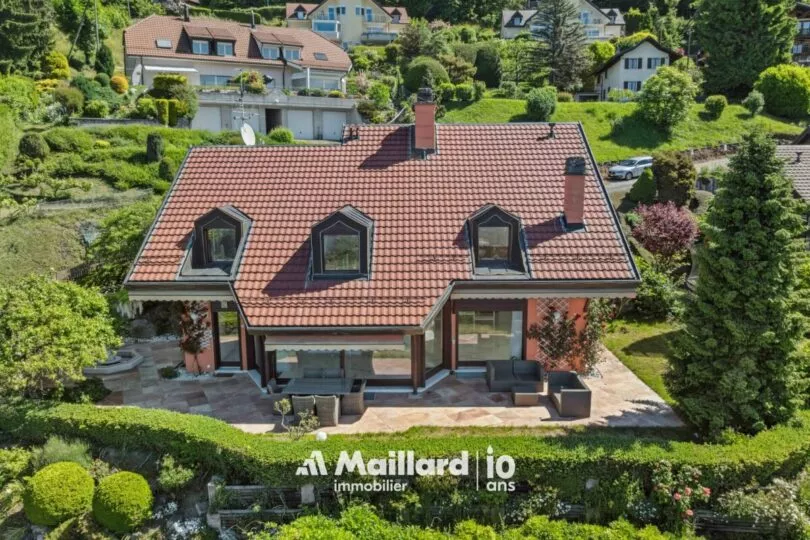 Blonay – Villa individuelle de 6.5 pièces avec vue panoramique