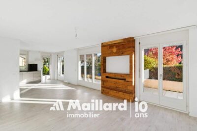 Photo 1 de l'annonce 1668329 - appartement de 4.5 pièces avec grand jardin privatif à begnins