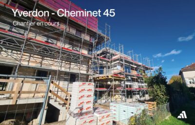 Photo 1 de l'annonce 1668916 - yverdon-les-bains – 4.5 pièces en duplex en cours de construction