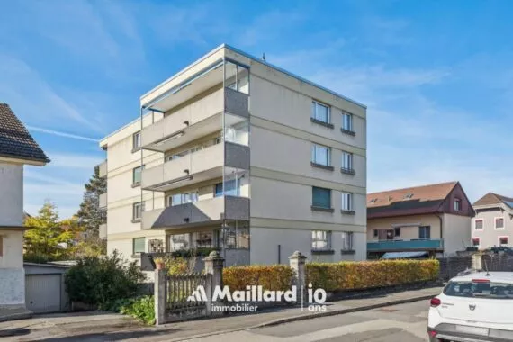 Yverdon – Appartement de 3.5 pièces joliment rénové