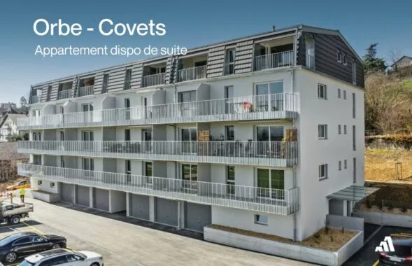 Orbe –  disponibles immédiatement et neuf – 4,5 pièces