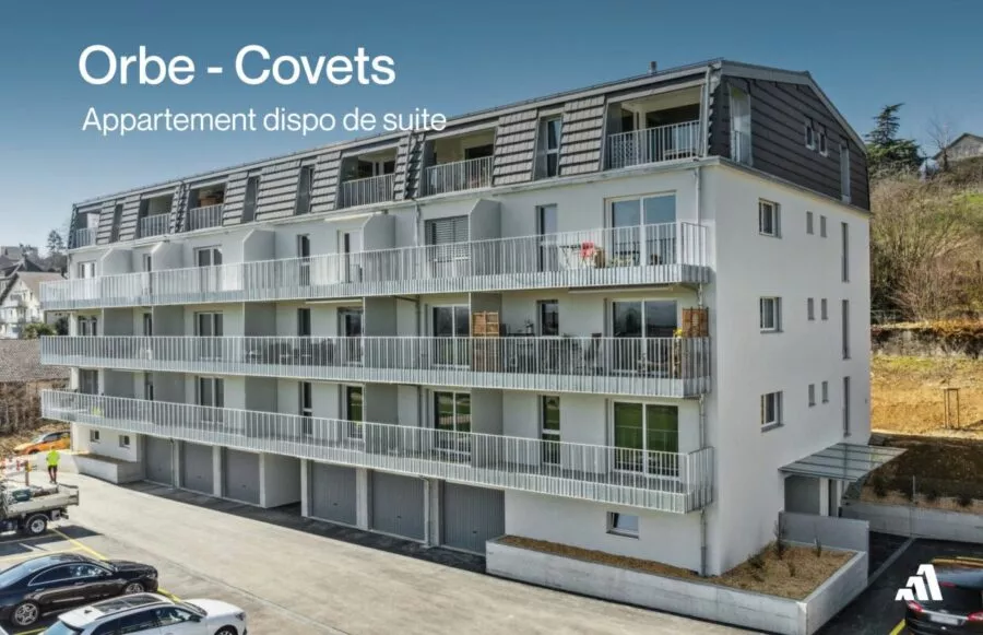 Orbe –  disponibles immédiatement et neuf – 4,5 pièces