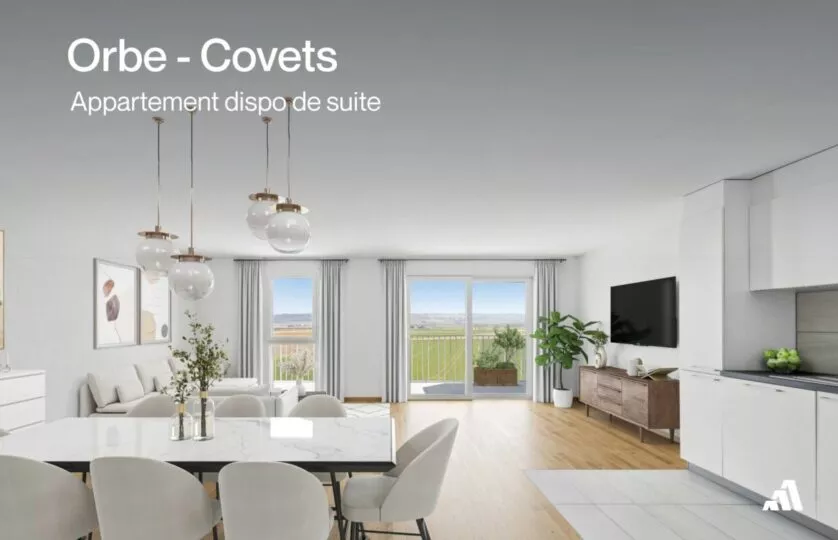 Orbe – Appartement 4.5 pièces disponible de suite!