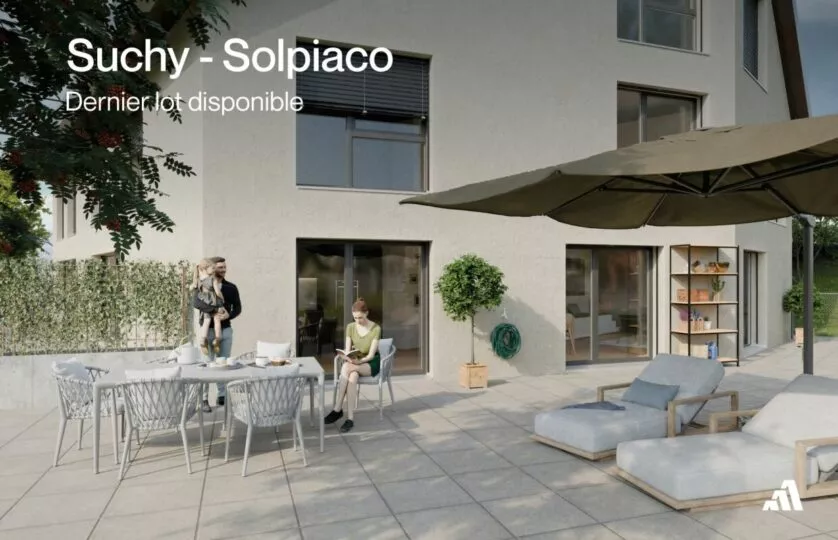 Suchy – Villa contiguë 5.5 pièces – dernier lot!