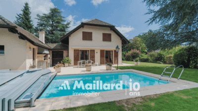 Photo 1 de l'annonce 1679993 - villa de prestige à trélex – terrain généreux et cadre unique