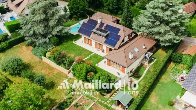 Villa de prestige à Trélex – Terrain généreux et cadre unique