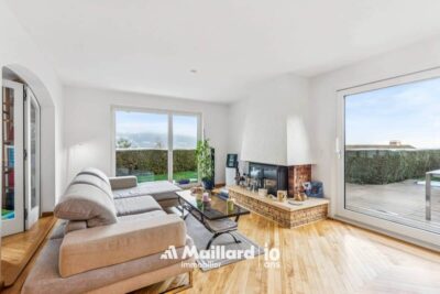 Photo 1 de l'annonce 1684963 - chardonne – magnifique appartement de 6.5 pièces avec jardin