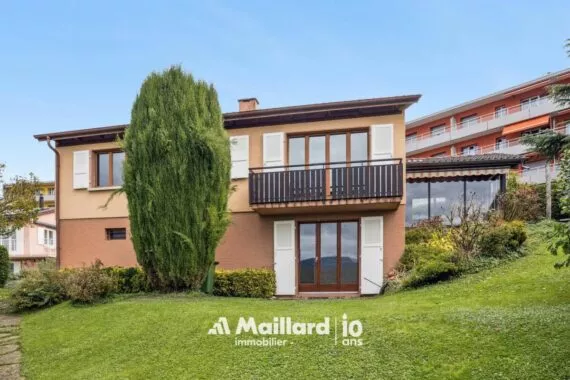 Yverdon – Villa individuelle de 4.5 pièces avec jardin