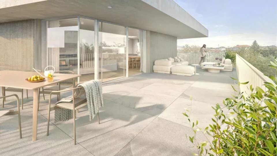 Magnifique et spacieux attique neuf avec grande terrasse de 96 m2