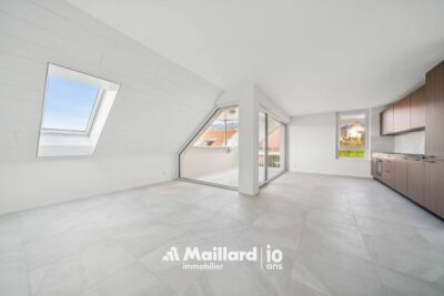 Photo 1 de l'annonce 1699068 - champagne – appartement de 3.5 pièces dans les combles