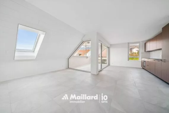 Champagne – Appartement de 3.5 pièces dans les combles