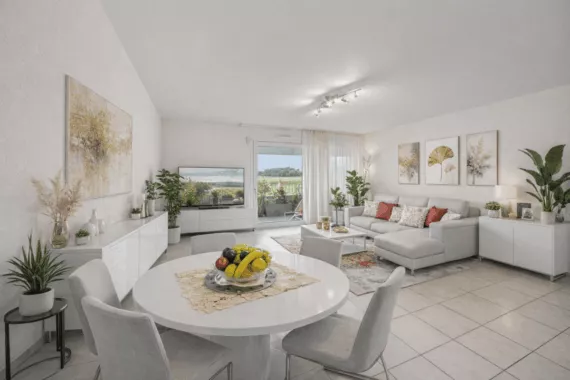 Spacieux 3.5 pièces avec balcon sur les bords de la Broye