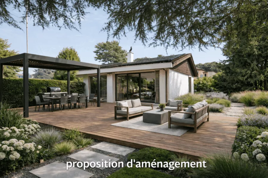 Yverdon – Maison de plein pied avec grand jardin