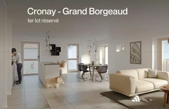 Cronay – Confort et espace : 5.5 pièces avec terrasse et jardin