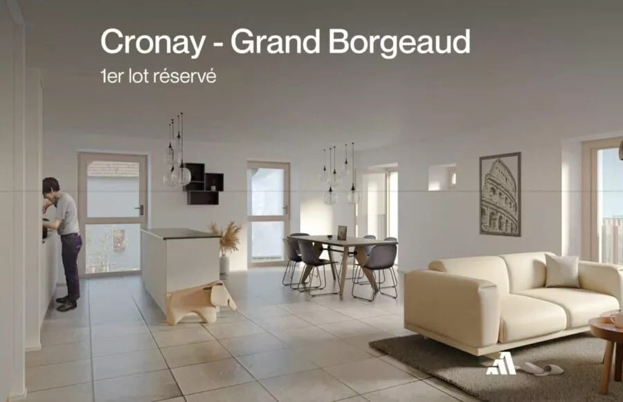 Cronay – Confort et espace : 5.5 pièces avec terrasse et jardin