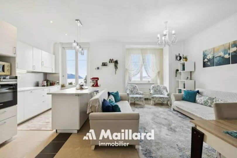 Appartement de 4.5 pièces proche de lac et des montagnes