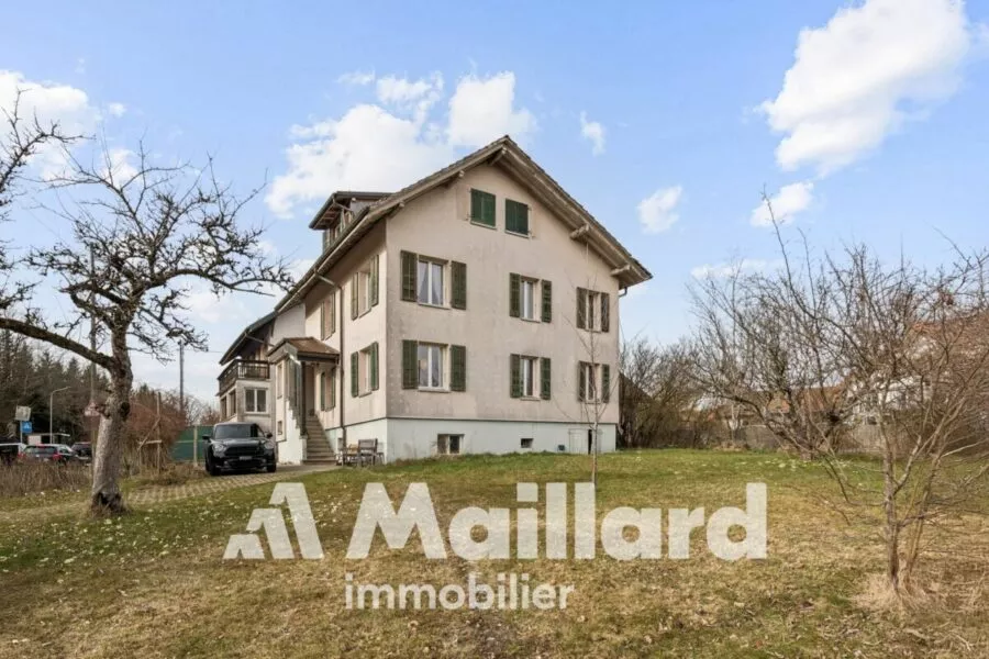 Petit immeuble de rendement