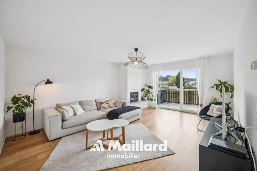 Spacieux 3.5 pièces rénové avec balcon