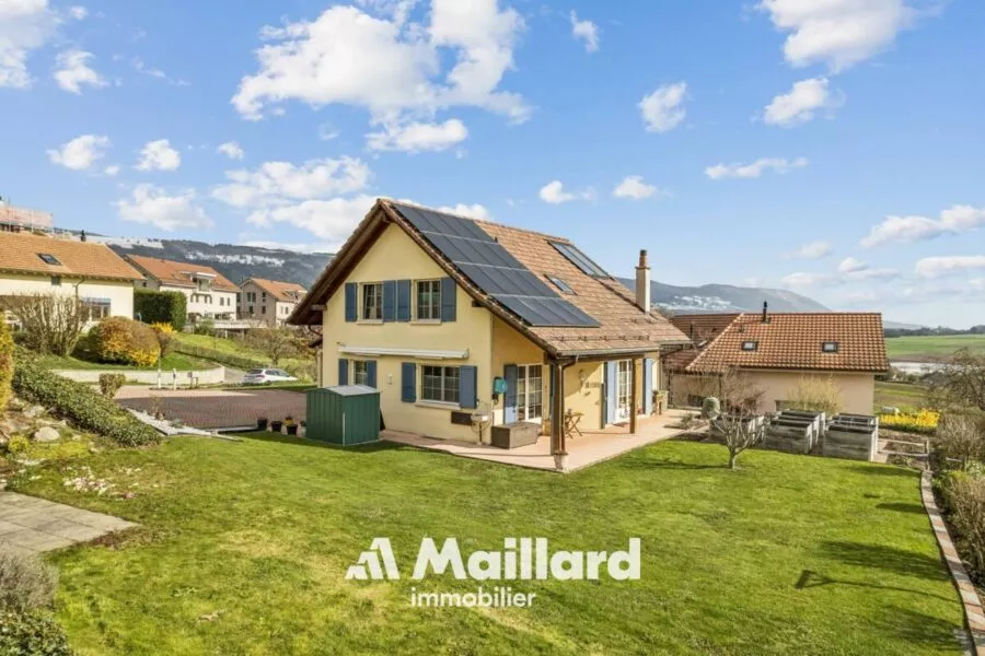 Champvent – Villa individuelle avec garage