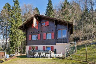 Photo 1 de l'annonce 1732107 - chalet de 5.5 pièces – les paccots