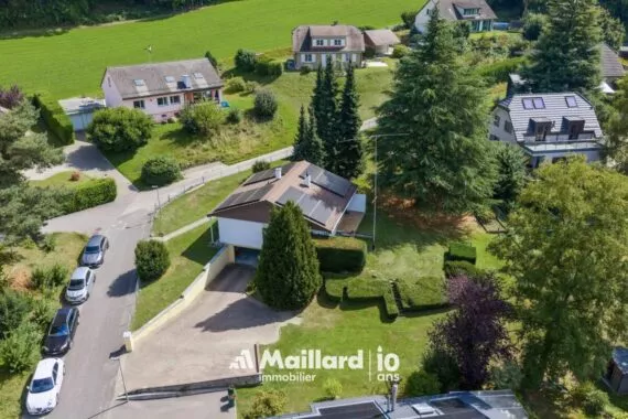 Yverdon – Maison de plein pied avec grand jardin