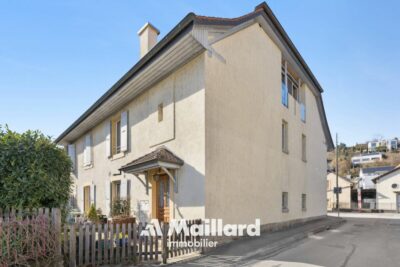 Photo 1 de l'annonce 1738200 - grandson – duplex de 6.5 pièces rénové avec soin