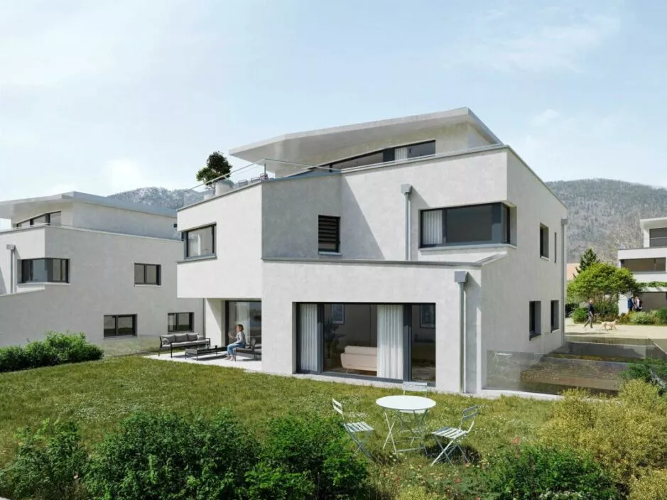 Promotion « Les Capites » – Bevaix – Duplex de 5.5 pièces avec terrasse au rez et cour anglaise