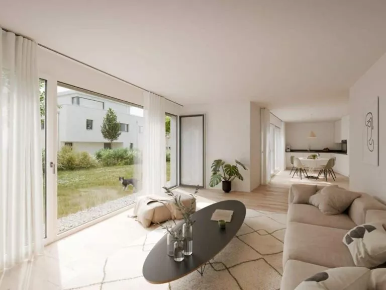 Promotion « Les Capites » – Bevaix – Duplex de 5.5 pièces avec terrasse et cour anglaise