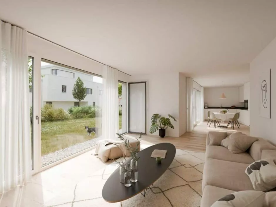 Promotion « Les Capites » – Bevaix – Duplex de 5.5 pièces avec terrasse et cour anglaise