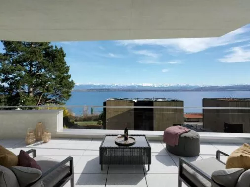 Promotion « Les Capites » – Bevaix – Duplex de 5.5 pièces avec terrasse et attique