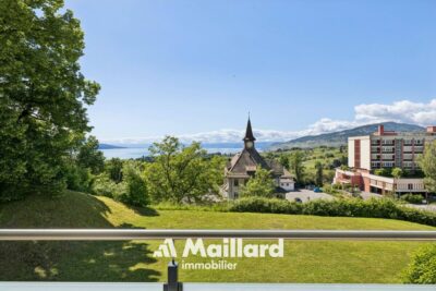 Photo 1 de l'annonce 1749324 - appartement de 3.5 pièces avec une magnifique vue sur le lac