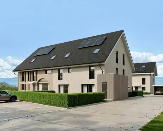 Cronay – Nouveau projet de 4 appartements-villas de 4.5 pièces