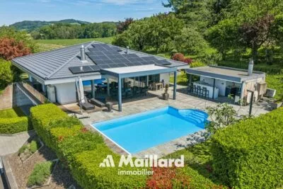 Cudrefin – Propriété exclusive avec piscine et panorama sur le lac