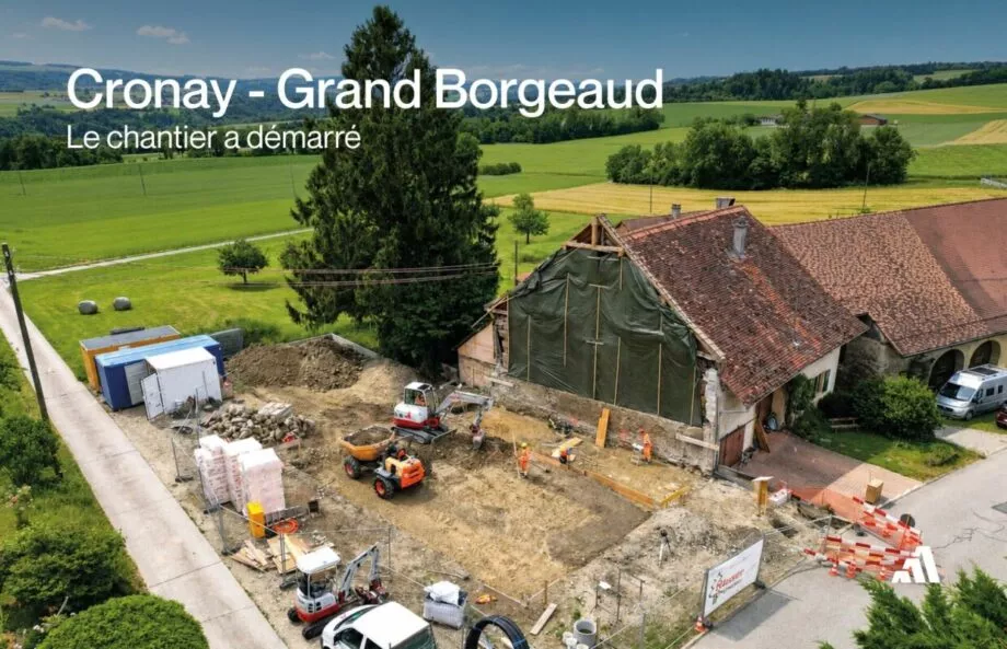 Cronay – Appartement de 4.5 pièces dans les combles avec jardinet