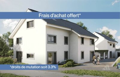 Photo 1 de l'annonce 1770075 - villa mitoyenne 5.5 pièces lumineuse – droit de mutation offert